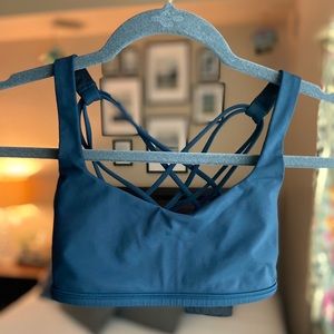 Lulu Lemon Blue Sports Bra